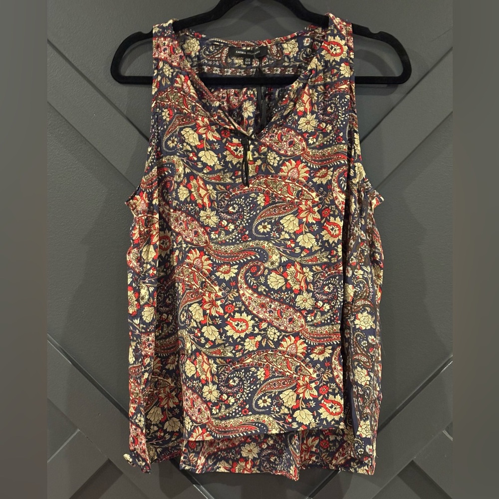 NWT Karma Highway Paisley Sleeveless Tank Top